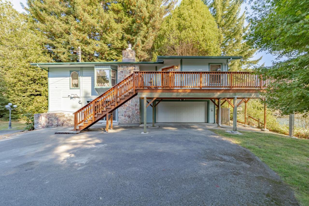 Redwoods On The River Retreat Villa Smith River Bagian luar foto